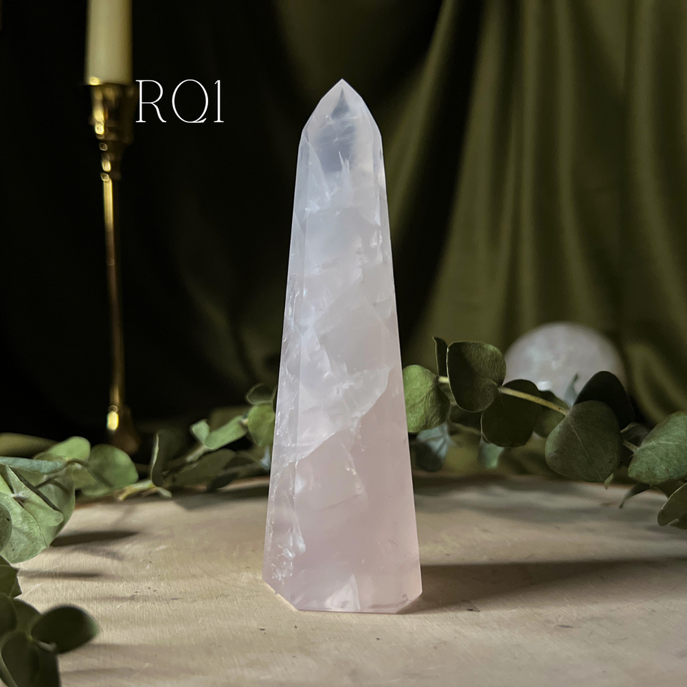 Rose quartz tower 1.