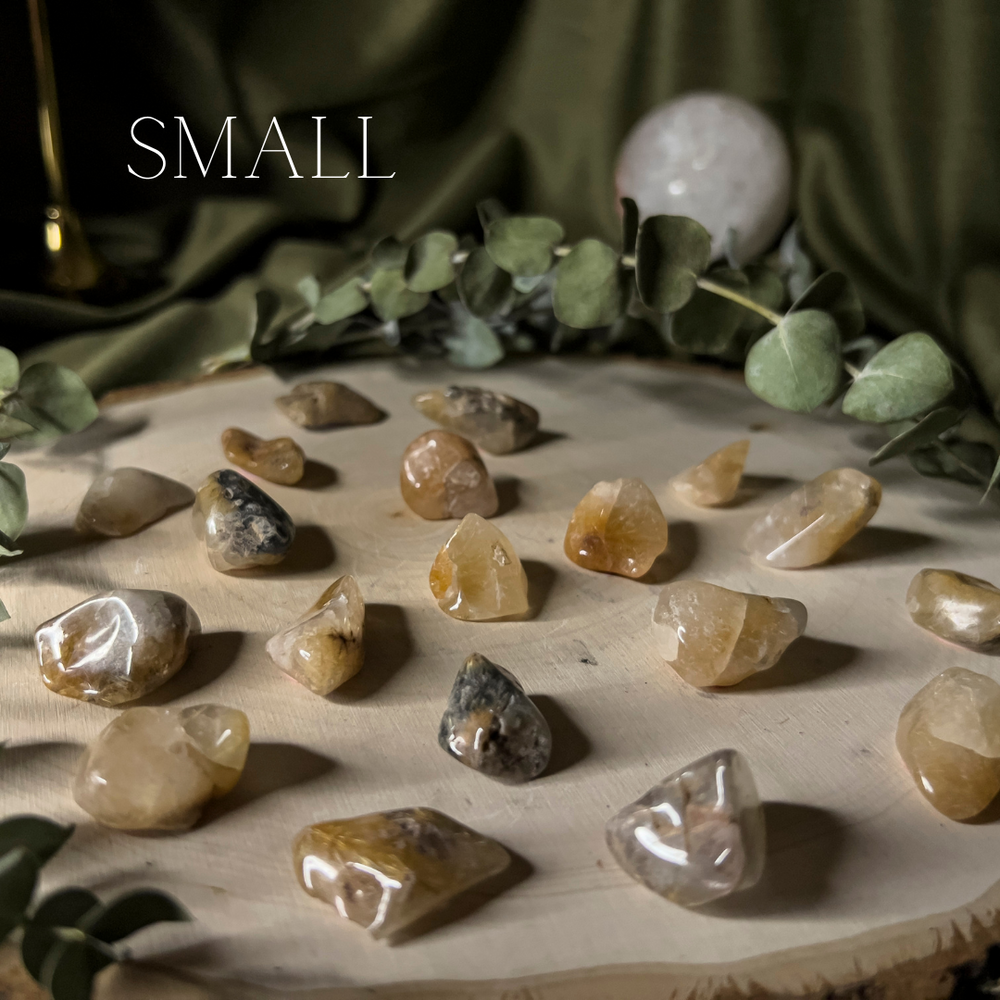 Rutilated Quartz, small.