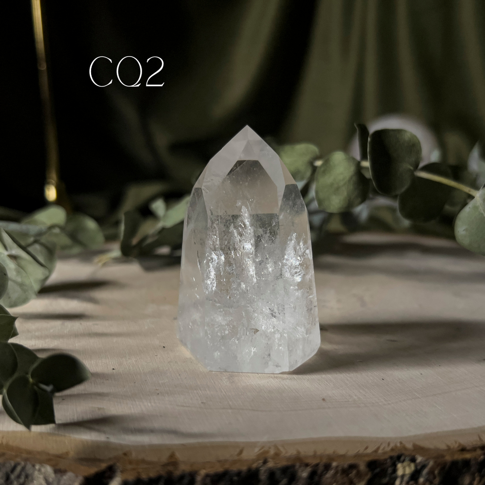 Clear Quartz Tower 2.